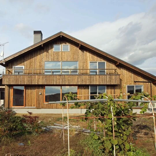 画像1380：自然素材に囲まれた０エネルギー住宅